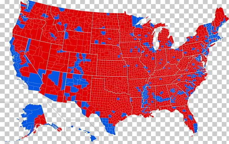 US Presidential Election 2016 United States Presidential Election PNG, Clipart, County, Donald Trump, Map, Red, Red States And Blue States Free PNG Download