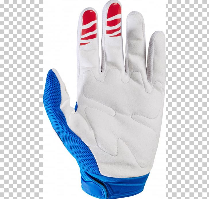 Glove Motocross Fox Racing Clothing Blue PNG, Clipart, Baseball Equipment, Baseball Protective Gear, Bicycle Glove, Blue, Bmx Free PNG Download