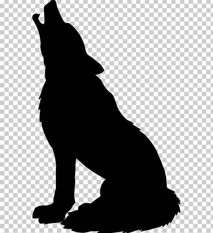 Gray Wolf Silhouette Drawing PNG, Clipart, Animals, Art, Black, Black And White, Carnivoran Free PNG Download