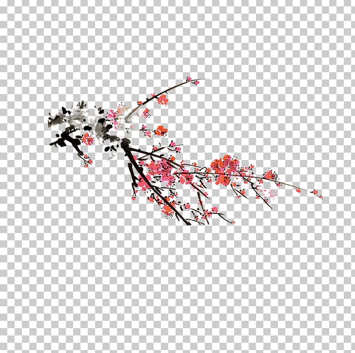 Plum Blossom PNG, Clipart, Adobe Illustrator, Blossom, Branch, Cherry Blossom, Chinese Free PNG Download