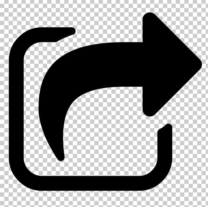 Share Icon Font Awesome Computer Icons Symbol Font PNG, Clipart, Angle, Arrow, Black, Black And White, Button Free PNG Download
