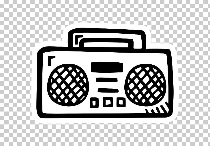 Computer Icons Boombox PNG, Clipart, Automotive Exterior, Automotive Lighting, Black And White, Boombox, Brand Free PNG Download