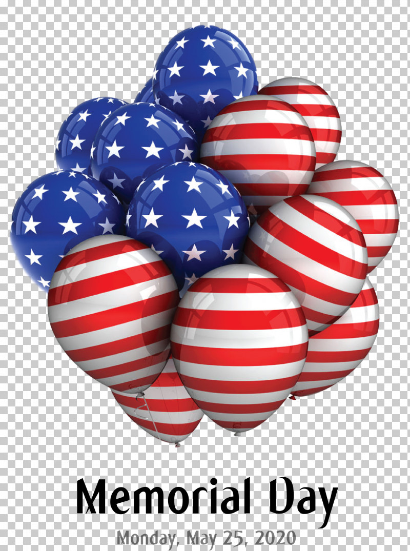 Memorial Day PNG, Clipart, Balloon, Balloons Usa, Birthday, Carnival, Fireworks Free PNG Download