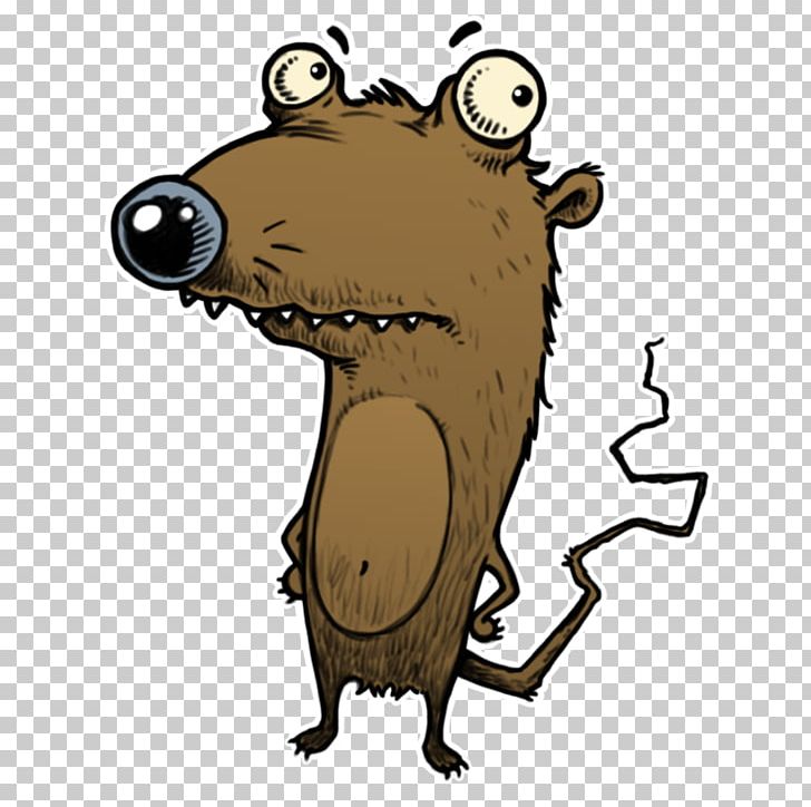 Cartoon Sticker Drawing PNG, Clipart, Animals, Animation, Bear, Beaver, Caricature Free PNG Download