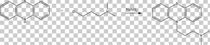 Promazine Chemistry Chemical Synthesis Molecule Chemical Reaction PNG, Clipart, Angle, Black And White, Butyl Group, Carborane, Chemical Reaction Free PNG Download
