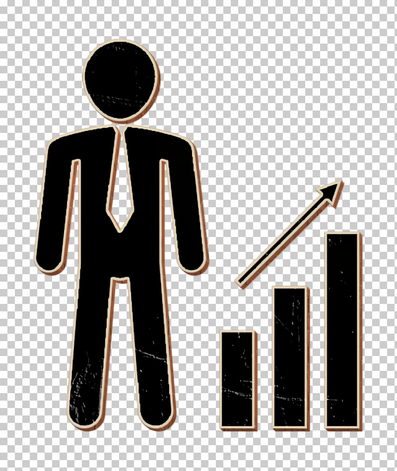 People Icon Businessman With An Ascendant Business Graph Of Bars Icon Worker Icon PNG, Clipart, Humans Resources Icon, Logo, Meter, People Icon, Worker Icon Free PNG Download