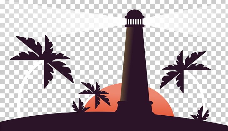 Lighthouse Euclidean PNG, Clipart, Adobe Illustrator, Brand, Cartoon Lighthouse, Coconut Tree, Download Free PNG Download