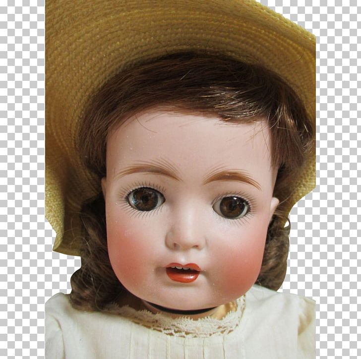 Simon & Halbig Doll Child Bisque Porcelain Cheek PNG, Clipart, 1100, Antique, Bisque, Bisque Porcelain, Brown Hair Free PNG Download