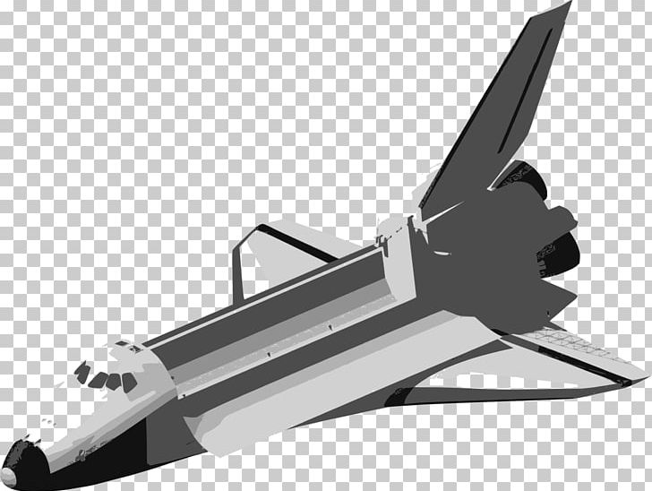 Airplane Space Shuttle Program Spacecraft PNG, Clipart, Aerospace Engineering, Aircraft, Airplane, Angle, Black And White Free PNG Download