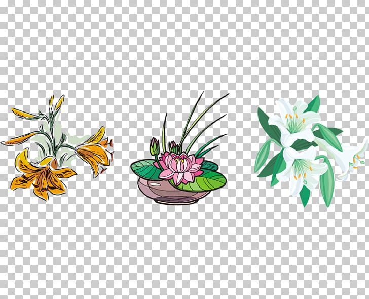 Flower Lilium PNG, Clipart, Decoration, Euclidean Vector, Flora, Flower, Flowering Plant Free PNG Download