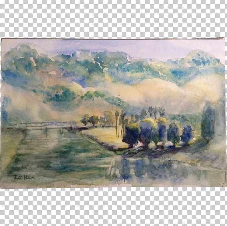 Watercolor Painting Acrylic Paint Landscape PNG, Clipart, Acrylic Paint, Acrylic Resin, Art, Bank, Landscape Free PNG Download