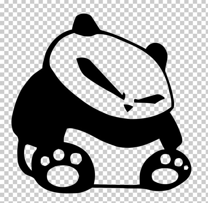 Giant Panda Car Decal Japanese Domestic Market Sticker PNG, Clipart, Artwork, Black, Black And White, Car, Carnivoran Free PNG Download