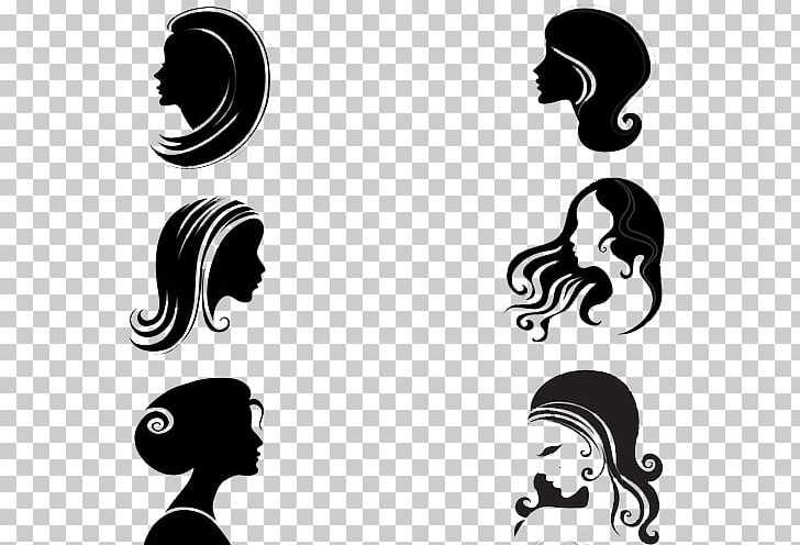 Silhouette Female Face Woman PNG, Clipart, Beautiful, Beautiful Side Of The Face, Beautiful Woman, Black, Black And White Free PNG Download