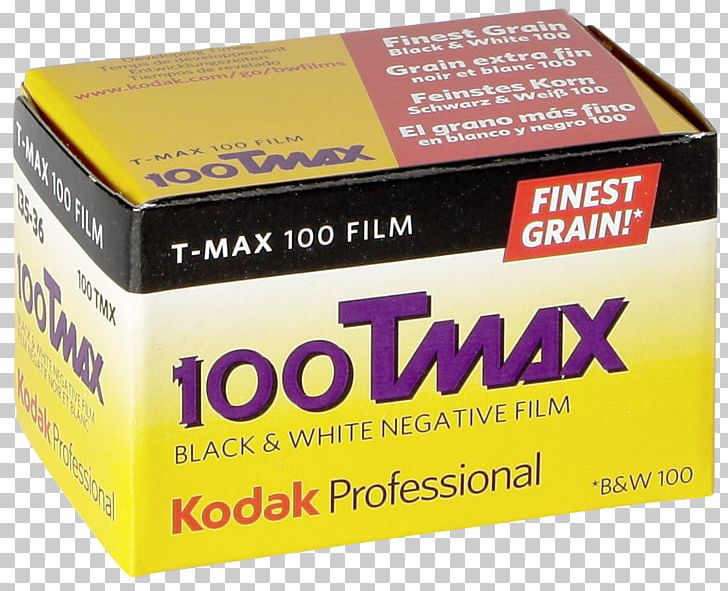 Photographic Film Kodak T-MAX 35 Mm Film Negative Black And White PNG, Clipart, 35 Mm Film, Black And White, Brand, Carton, Color Motion Picture Film Free PNG Download