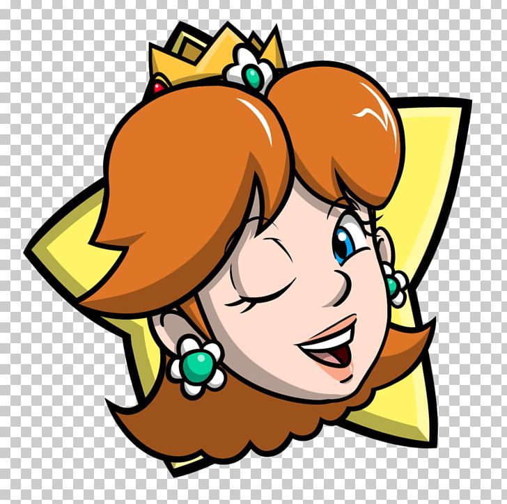 Princess Daisy Mario Party 7 Princess Peach Mario & Yoshi PNG, Clipart, Art, Artwork, Facial Expression, Fiction, Fictional Character Free PNG Download