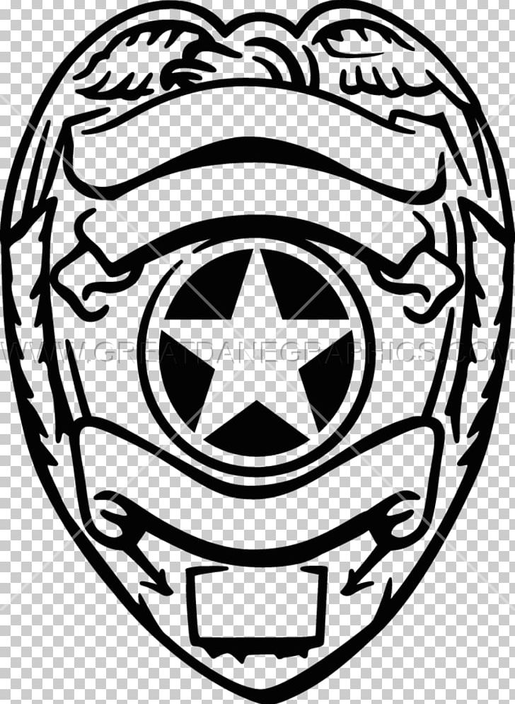 Badge Police Officer Coloring Book Law Enforcement PNG, Clipart, Badge, Ball, Black And White, Circle, Coloring Book Free PNG Download