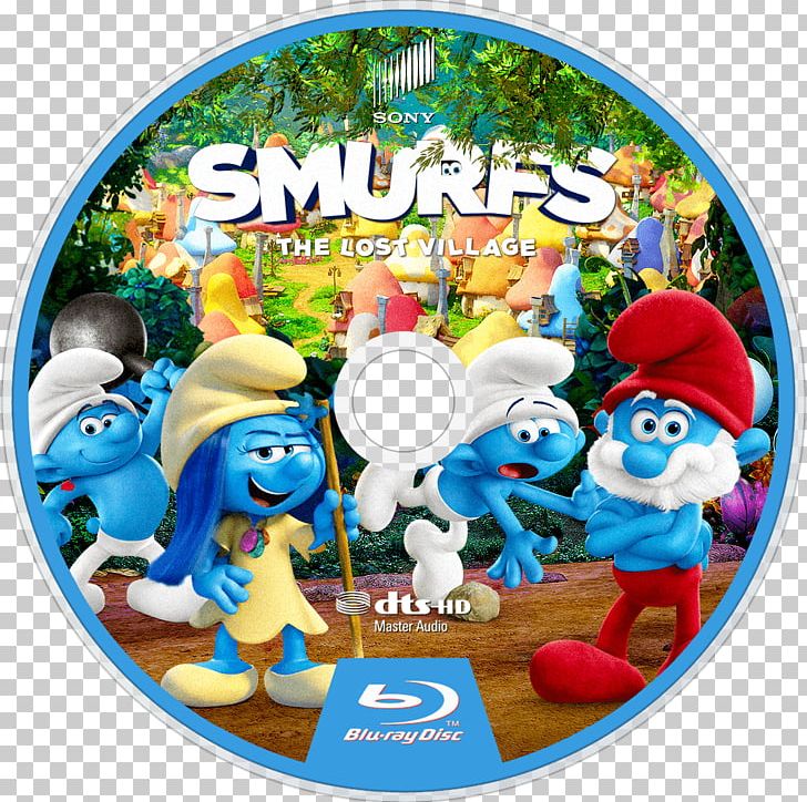 Blu-ray Disc The Smurfs DVD Film PNG, Clipart, 2017, Bluray Disc, Compact Disc, Dvd, Fan Art Free PNG Download