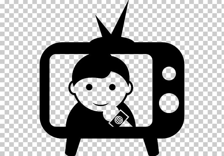 News Presenter Television Computer Icons PNG, Clipart, Antenna, Artwork, Black, Black And White, Computer Icons Free PNG Download