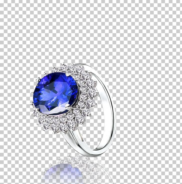 Ring Diamond Jewellery Gemstone PNG, Clipart, Bitxi, Blue, Blue Abstract, Blue Background, Blue Diamond Free PNG Download
