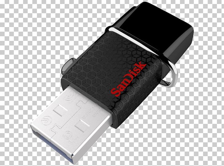USB Flash Drives SanDisk Ultra Dual USB 3.0 USB On-The-Go PNG, Clipart, Computer, Data Storage, Dual, Electrical Connector, Electronic Device Free PNG Download