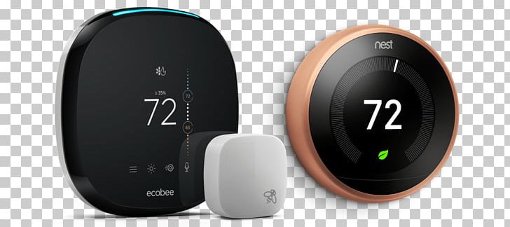 Smart Thermostat Ecobee Nest Learning Thermostat Nest Labs PNG, Clipart, Amazon Alexa, Animals, Ecobee, Electronic Device, Electronics Free PNG Download