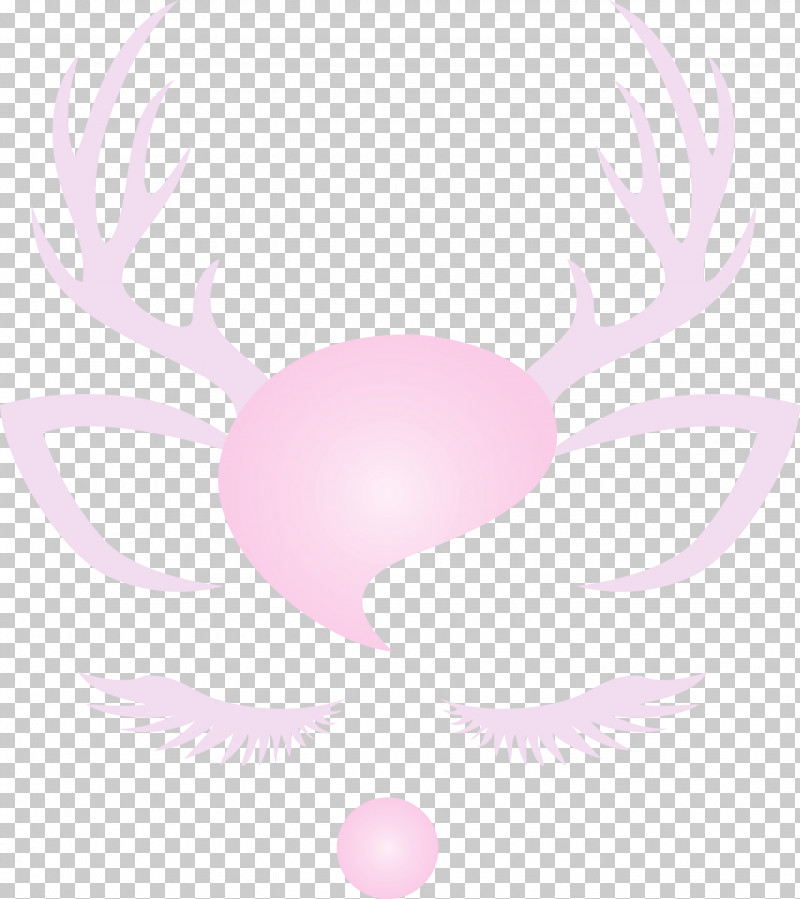 Pink Pattern PNG, Clipart, Paint, Pink, Reindeer Face, Watercolor, Wet Ink Free PNG Download