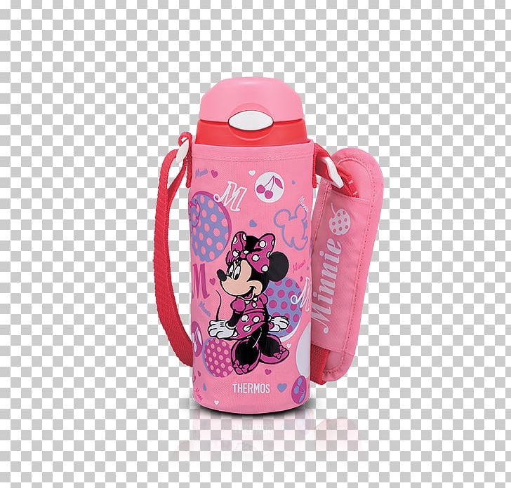 Thermoses Minnie Mouse Vacuum Thermos L.L.C. Bottle PNG, Clipart,  Free PNG Download