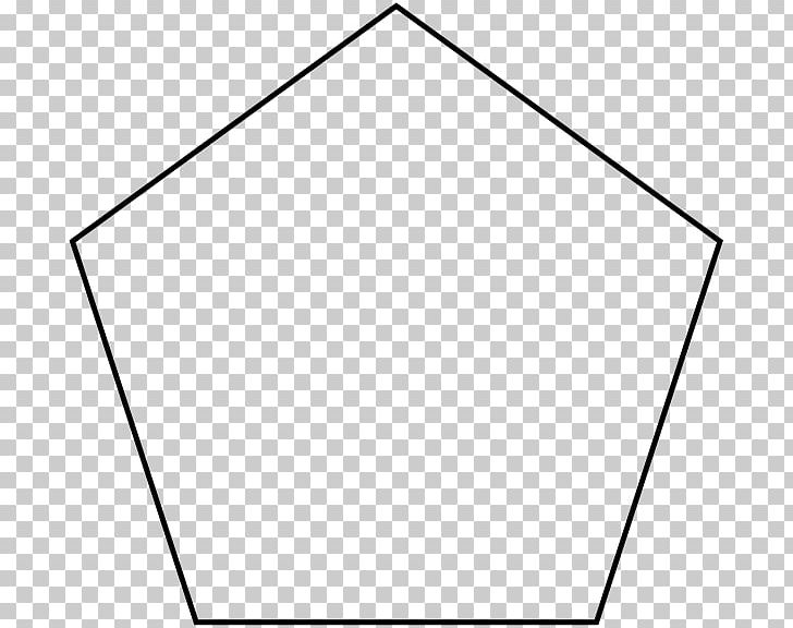 Regular Polygon Pentagone Régulier Convexe Regular Polytope PNG, Clipart, Angle, Area, Black, Black And White, Circle Free PNG Download