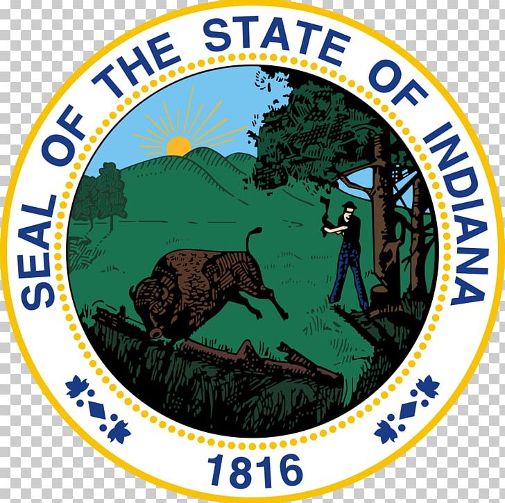 Seal Of Indiana Seal Of Washington U.S. State PNG, Clipart, Area, Brand, Governor Of Indiana, Great Seal Of The United States, Indiana Free PNG Download