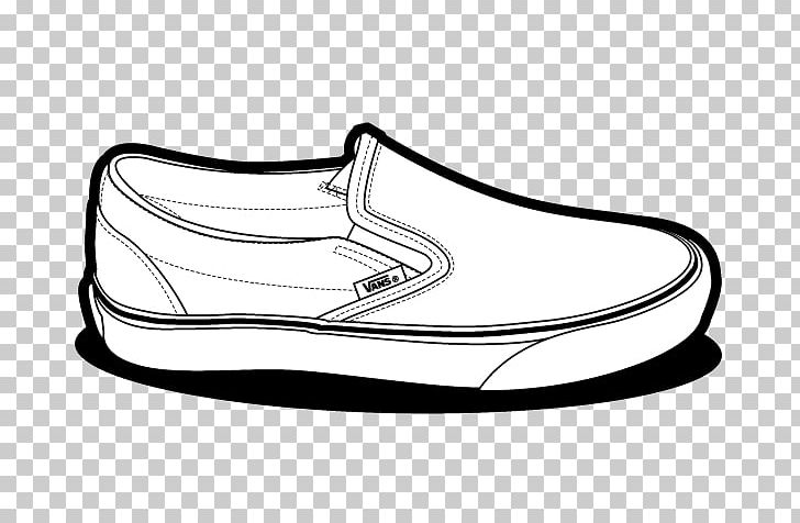 Vans Sneakers Slip-on Shoe PNG, Clipart, Angle, Black And White, Boot, Chukka Boot, Drawing Free PNG Download
