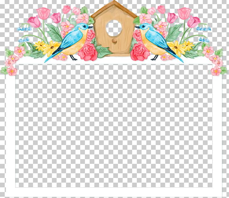 Flower Valentines Day PNG, Clipart, Animals, Bird, Bird Vector, Border, Border Frame Free PNG Download