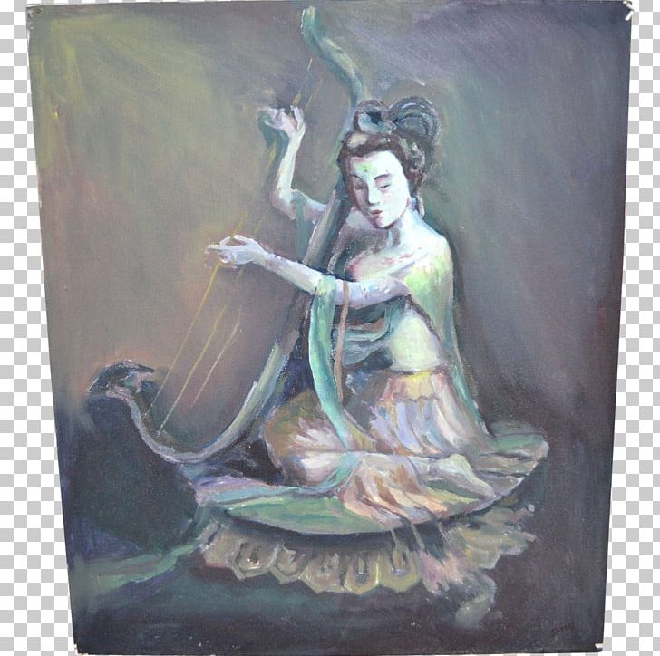 Painting Guanyin Goddess Deity Buddhism PNG, Clipart, Art, Artwork, Bronze Sculpture, Buddhism, Deity Free PNG Download