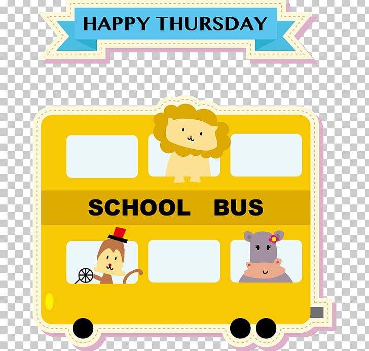 Cartoon Illustration PNG, Clipart, Animal, Area, Bus, Bus Stop, Bus Vector Free PNG Download