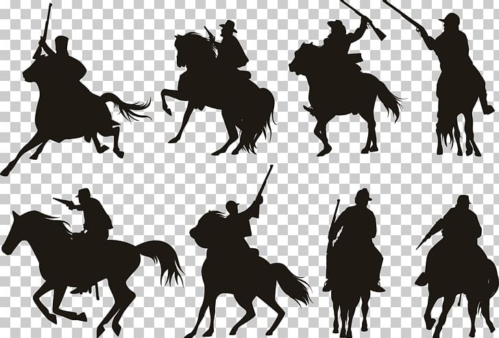 Horse Silhouette Knight Cavalry PNG, Clipart, Black, Black And White, Black Background, Black Board, Black Border Free PNG Download