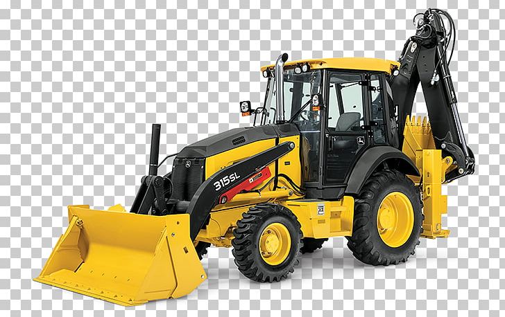 John Deere Backhoe Loader Heavy Machinery PNG, Clipart, Agricultural Machinery, Archi, Backhoe, Backhoe Loader, Bobcat Company Free PNG Download