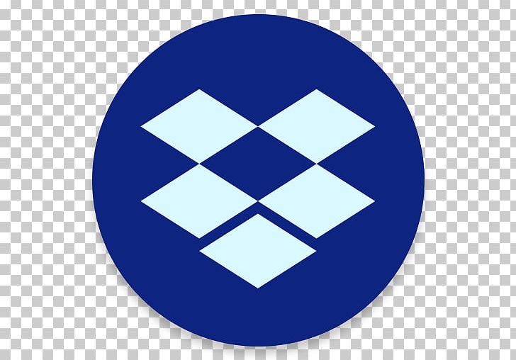 Dropbox Computer Icons PNG, Clipart, Area, Blue, Circle, Computer Icons, Download Free PNG Download