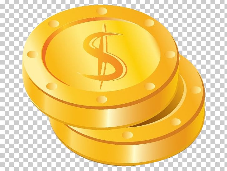 gold coin vector png