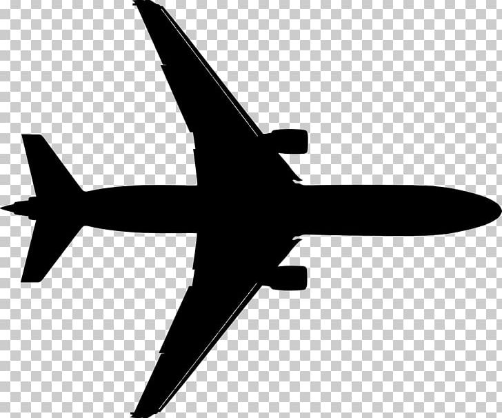 Airplane Aircraft Silhouette PNG, Clipart, Aircraft, Airline, Airliner, Airplane, Air Travel Free PNG Download