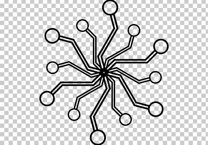 Electronic Circuit Computer Icons Electrical Network Electronics Printed Circuit Board PNG, Clipart, Angle, Black And White, Body Jewelry, Central Processing Unit, Circle Free PNG Download