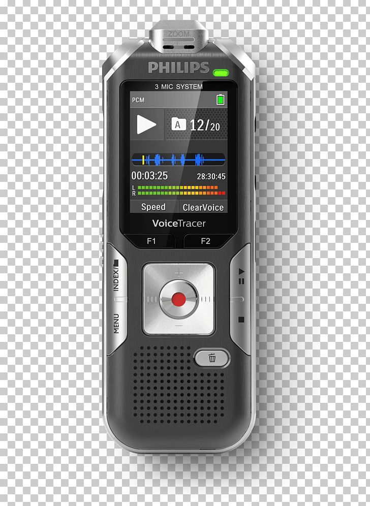 Microphone Digital Audio Dictation Machine Philips Voice Tracer DVT2510 PNG, Clipart, Audio, Cellular Network, Communication Device, Digital Audio, Electronic Device Free PNG Download