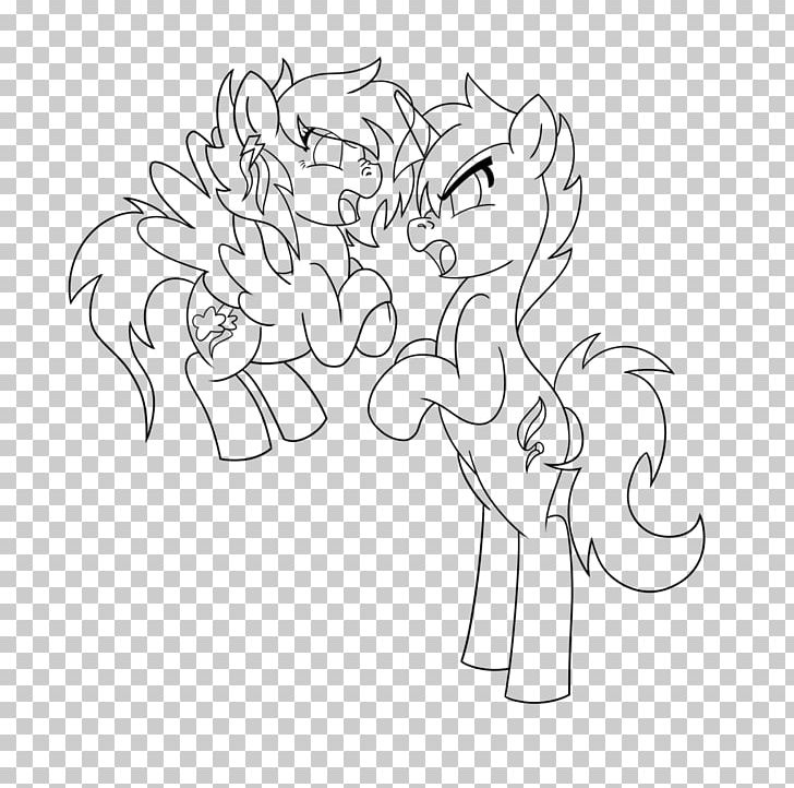 Pony Drawing /m/02csf Line Art PNG, Clipart, Animatronics, Artwork, Black, Black And White, Cartoon Free PNG Download