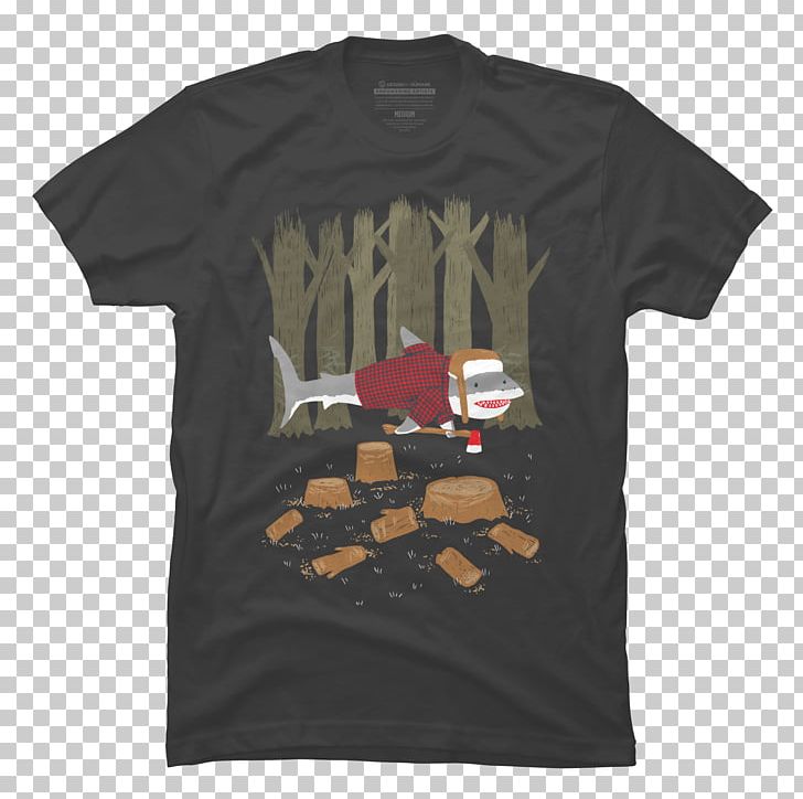 T-shirt Lumberjack Forest PNG, Clipart, Angle, Art, Artist, Black, Brand Free PNG Download