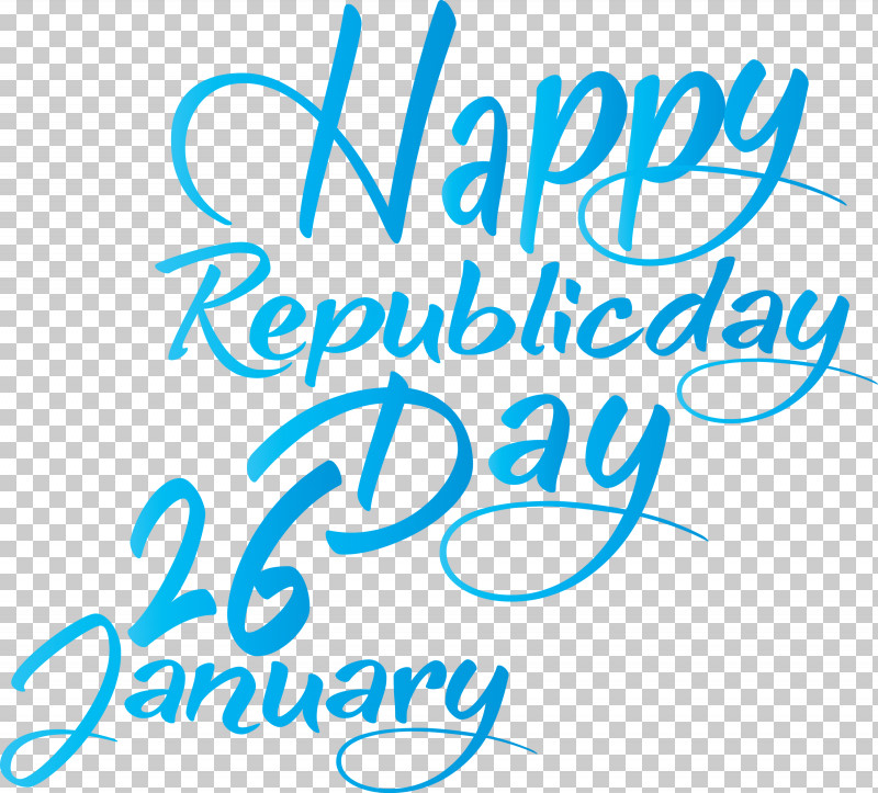 Happy India Republic Day India Republic Day 26 January PNG, Clipart, 26 January, Azure, Blue, Calligraphy, Happy India Republic Day Free PNG Download