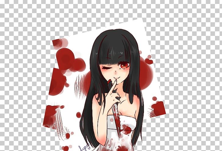 Bloody Mary Drawing Creepypasta PNG, Clipart, Anime, Black Hair, Blood, Bloody Mary, Brown Hair Free PNG Download