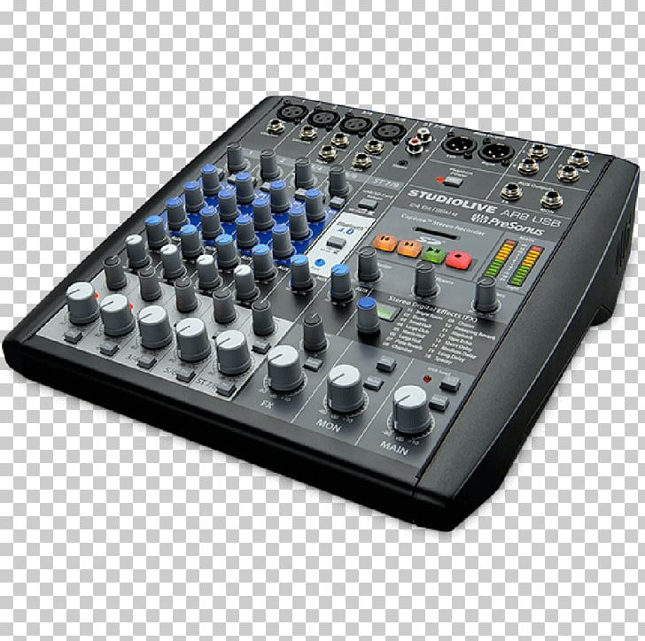 Audio Mixers PreSonus Audio Mixing Stereophonic Sound PNG, Clipart, Audio Equipment, Audio Mixers, Audio Mixing, Digital Mixing Console, Electronic Musical Instrument Free PNG Download