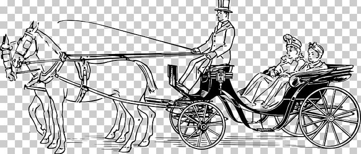 Horse Victoria Carriage PNG, Clipart, Animals, Auto Part, Bicycle, Bicycle Accessory, Black And White Free PNG Download