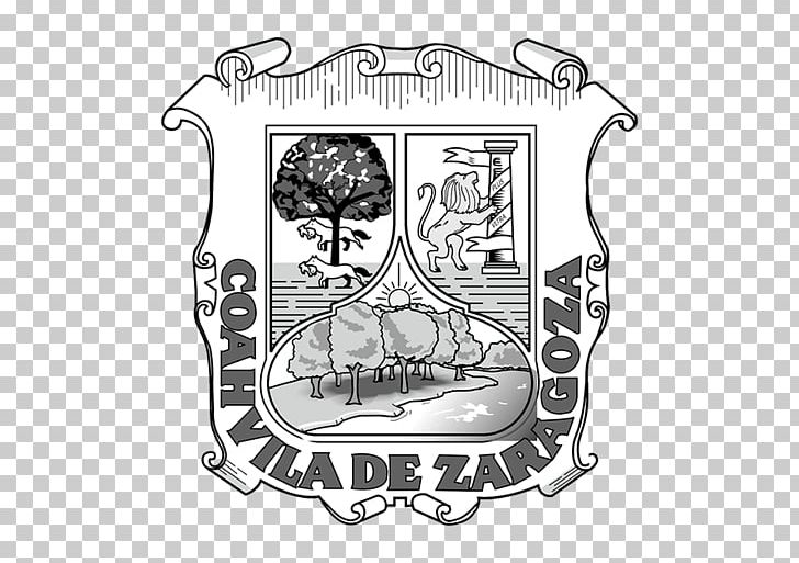 Escudo De Coahuila Escutcheon Logo Escudo Del Estado De México PNG, Clipart, Art, Black, Black And White, Brand, Cartoon Free PNG Download