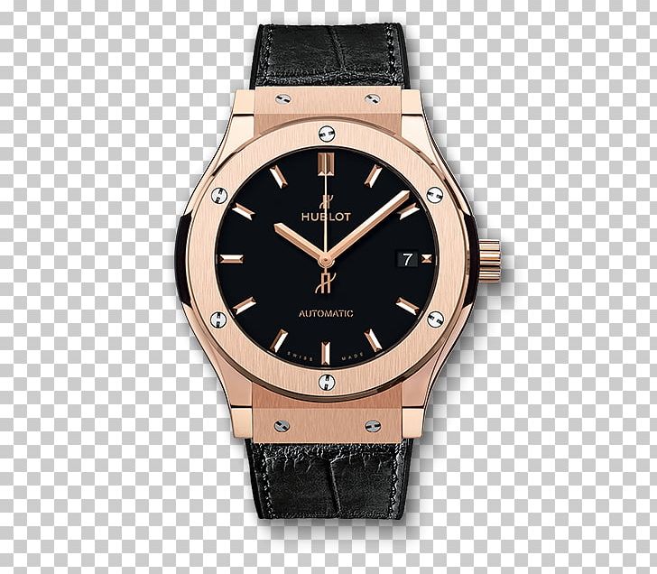 Hublot Chronograph Skeleton Watch Gold PNG, Clipart, Accessories, Automatic Watch, Bracelet, Brand, Brown Free PNG Download
