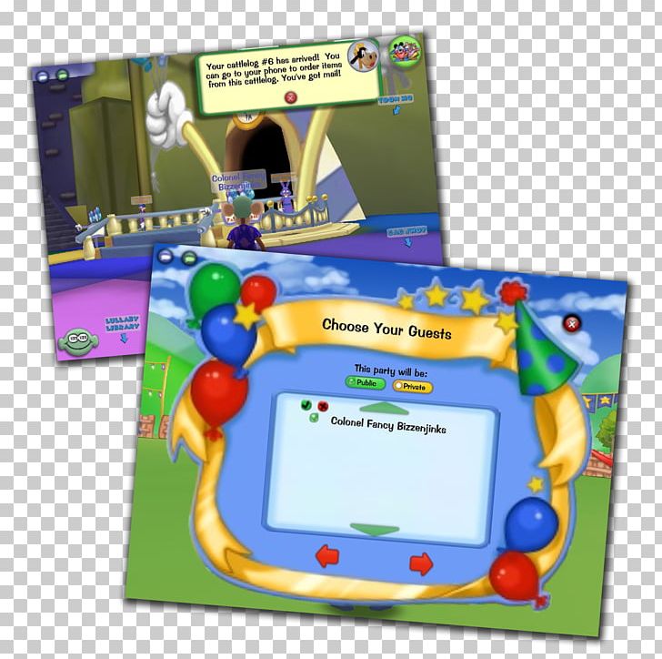 Toontown Online Party Hat Party Service PNG, Clipart, Backstage, Birthday, Game, Games, Holidays Free PNG Download
