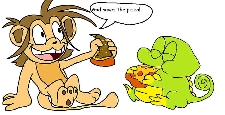 Pizza Steve Picnic PNG, Clipart, Animal Figure, Area, Art, Artwork, Carnivoran Free PNG Download